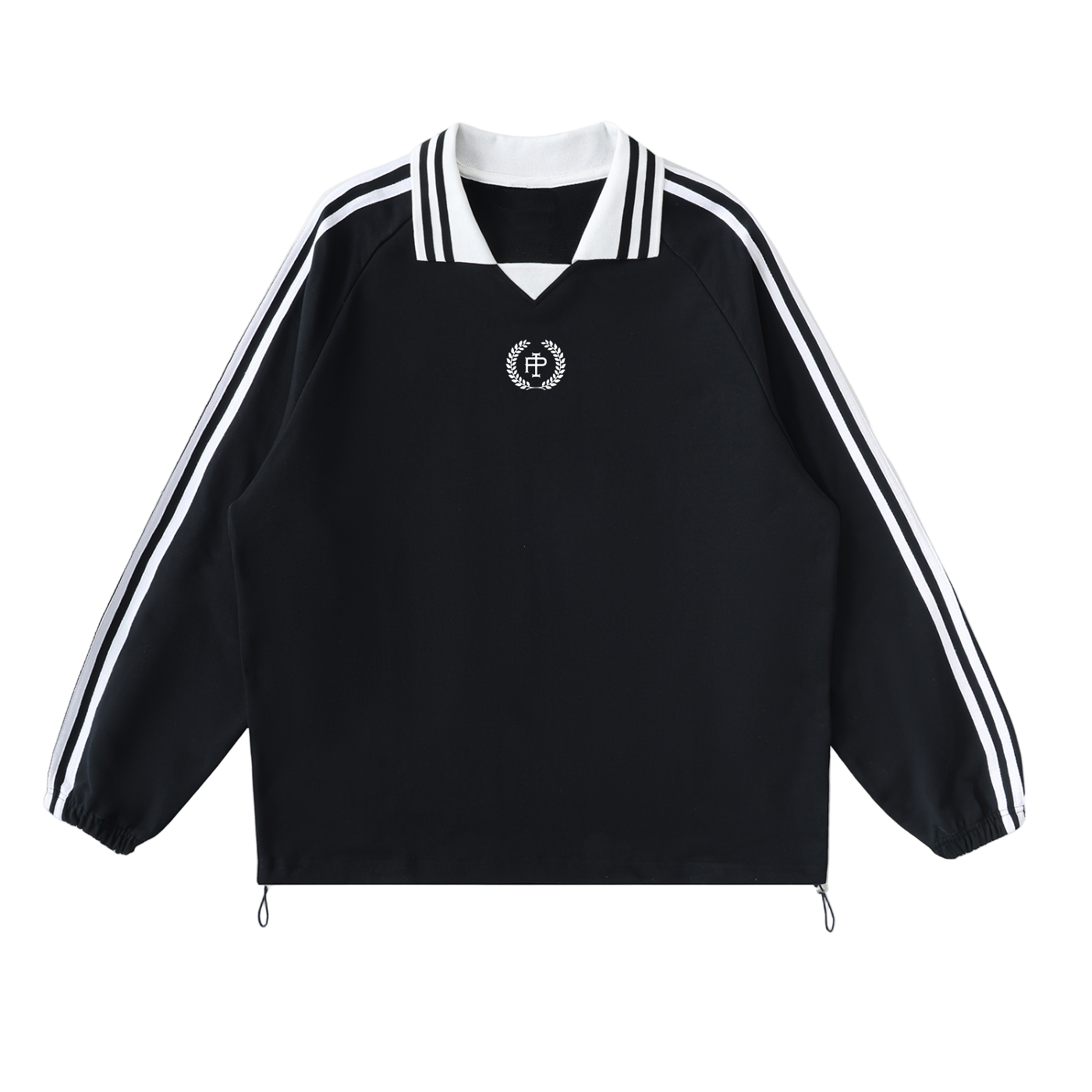 Playaz International Lapel Collar Sweatshirt