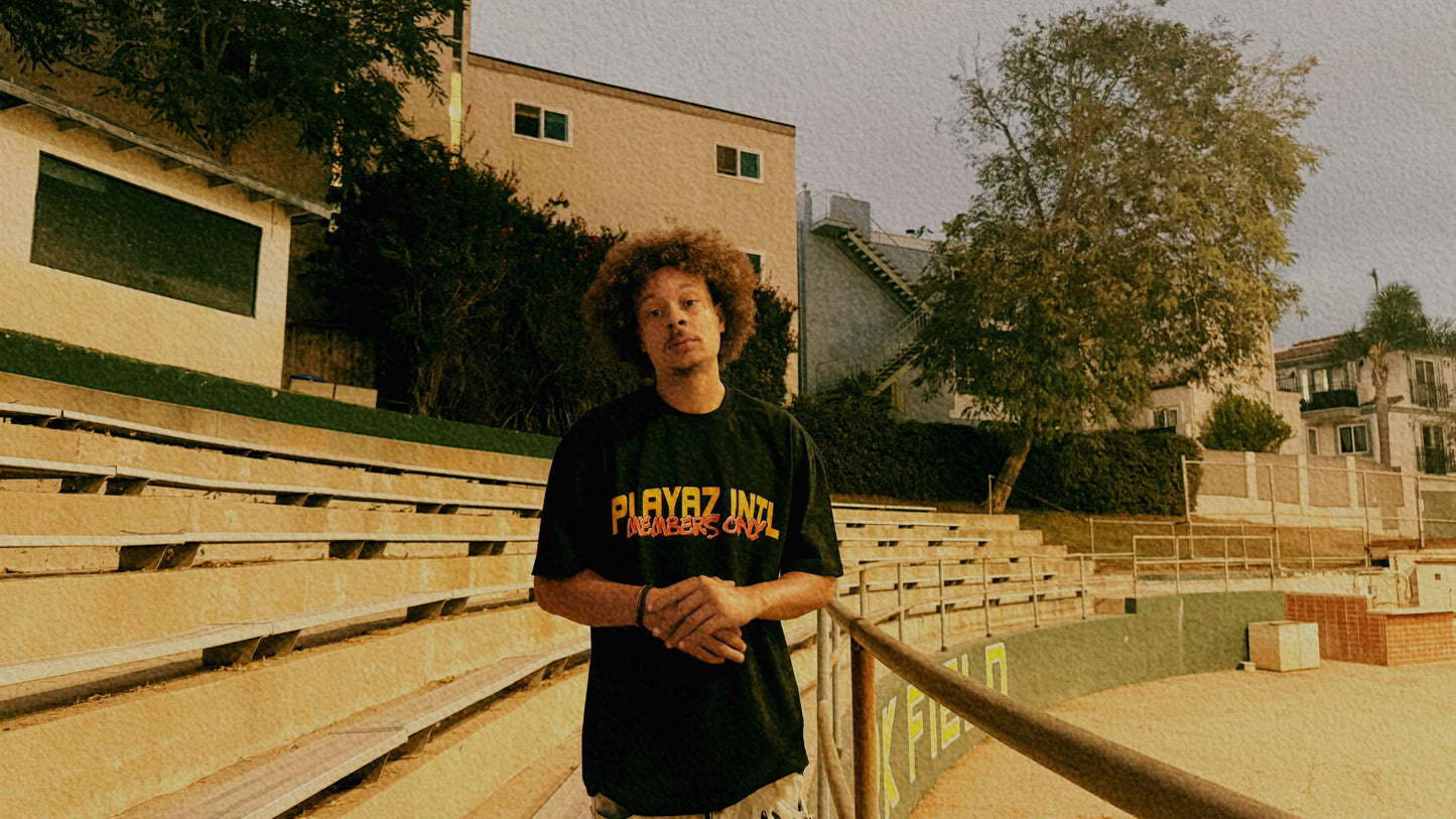 Stay Down Until You Come Up Oversized Graphic Tee