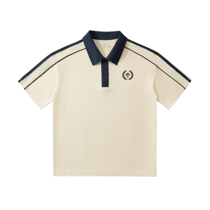 Playaz International Short-Sleeve Polo Shirt Black Logo