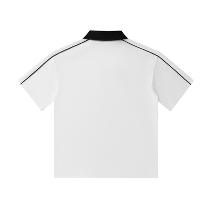 Playaz International Short-Sleeve Polo Shirt Black Logo