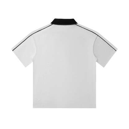 Playaz International Short-Sleeve Polo Shirt Black Logo