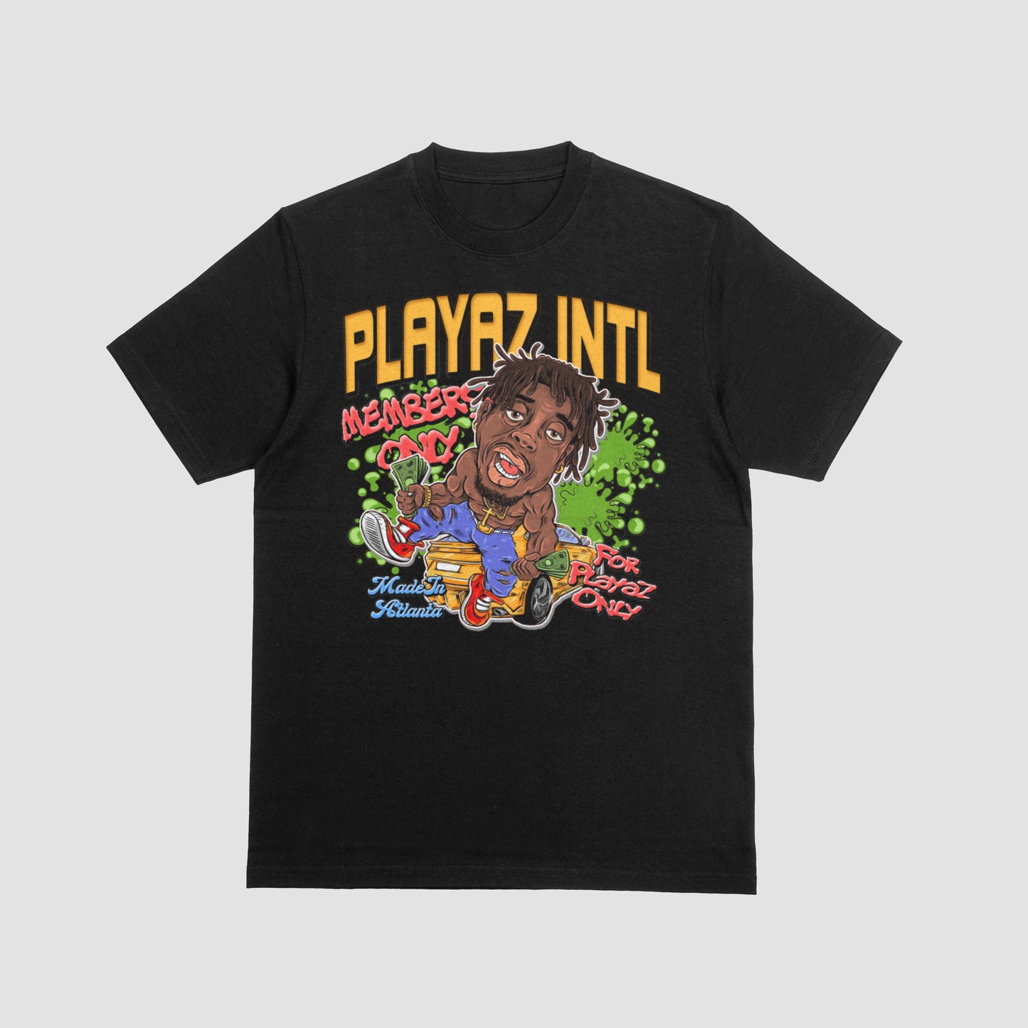 Playaz International Members Only Graphic Tee
