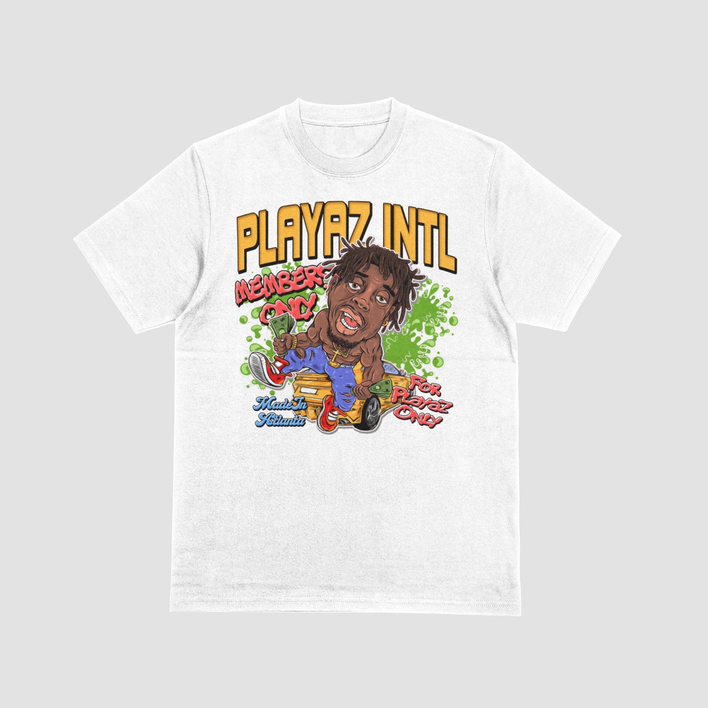 Playaz International Members Only Graphic Tee