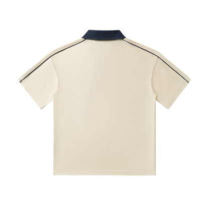 Playaz International Short-Sleeve Polo Shirt Black Logo